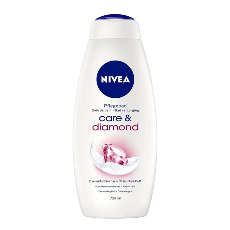 شامپو بدن نیوا مدل Care & Diamond حجم ۷۵۰ میل NIVEA