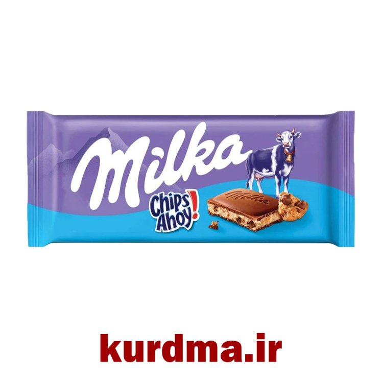 شکلات شیری با تکه های کوکی شکلاتی Milkal (عمده و خرده)