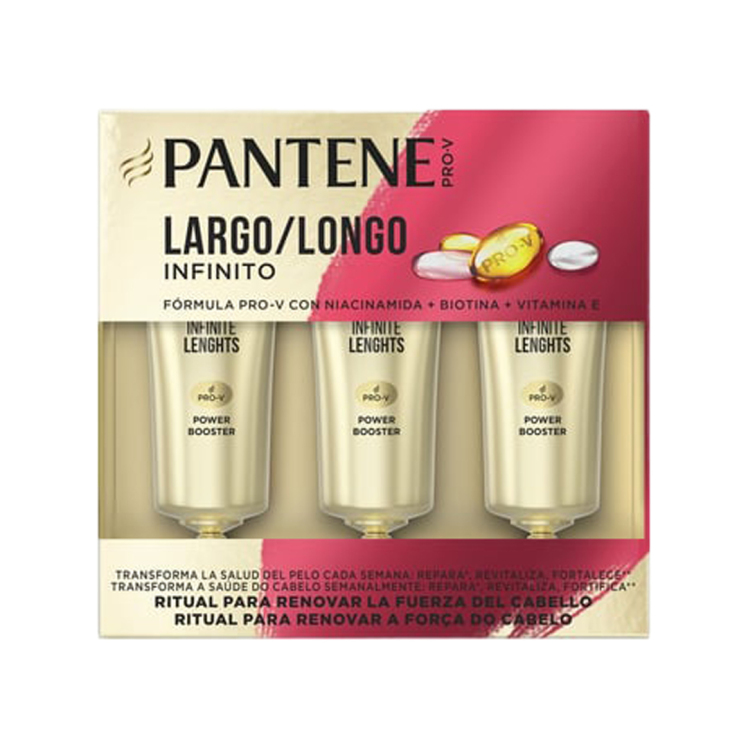 سرم بلند كننده و تقويت كننده مو Pantene پک 3 عدد