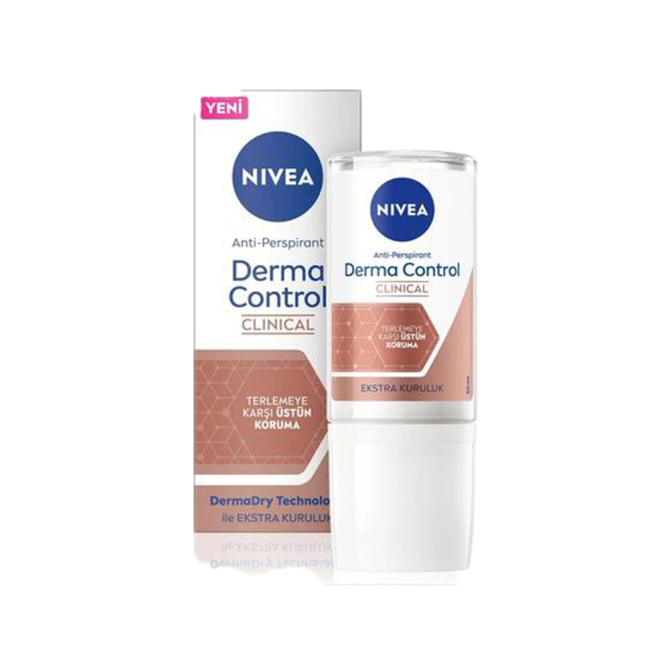 رول ضد تعریق زنانه نیوا NIVEA مدل Derma Control Clinica