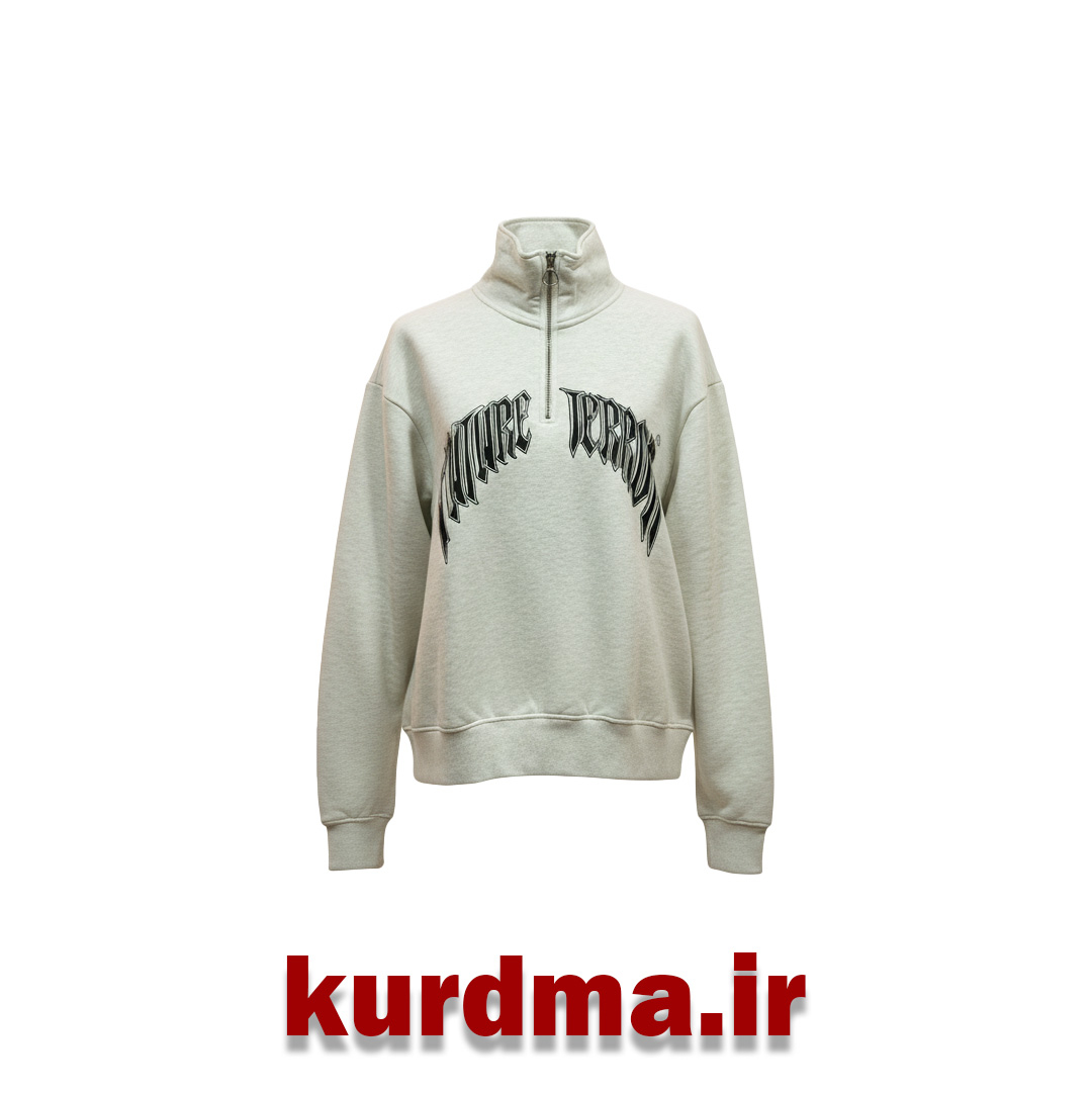  سویشرت ساده نیمه زیپ DUB 