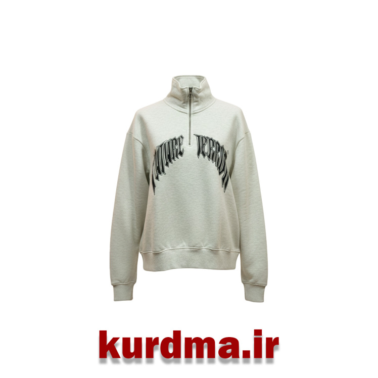 سویشرت ساده نیمه زیپ DUB