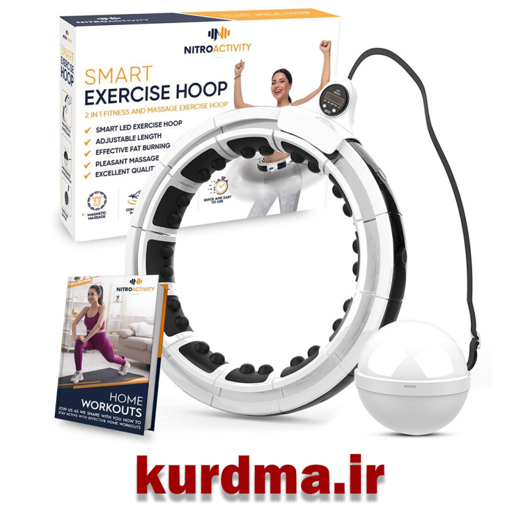 حلقه هولا هوپ هوشمند وزن‌دار نیترو اکتیویتی برای بزرگسالان Nitro Activity