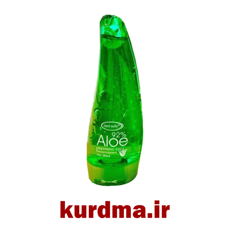 ژل آلوئهورا تسکیندهنده و آبرسان پوست Max Lady