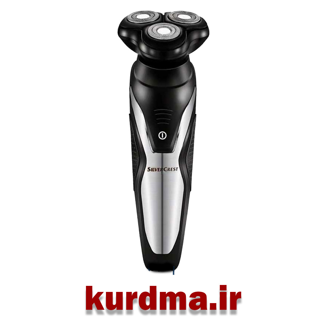  ماشین اصلاح ریش سه تیغ چرخشی Silver Crest HG06653 