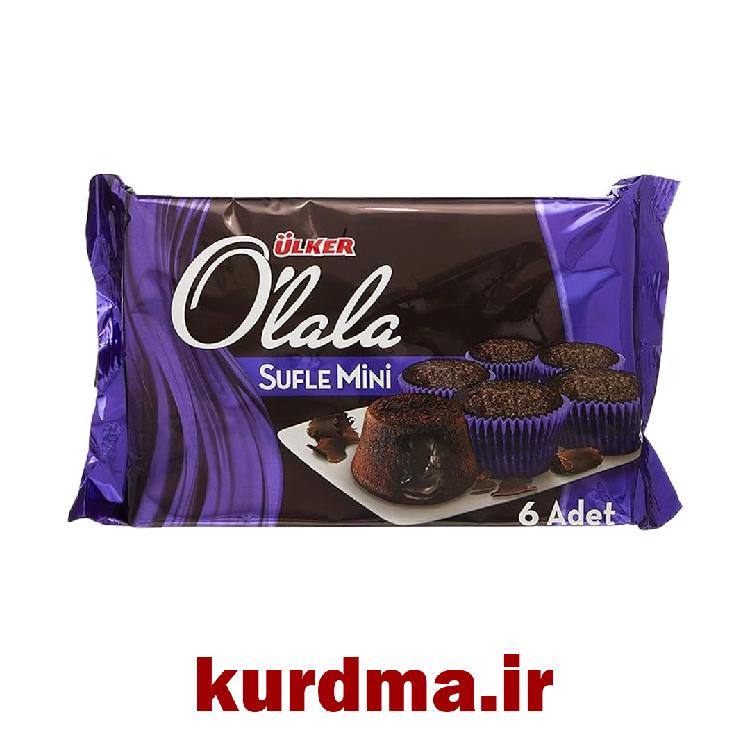  کیک سوفله شکلاتی کوچک 6 عددی Ülker ( عمده و خرده ) 