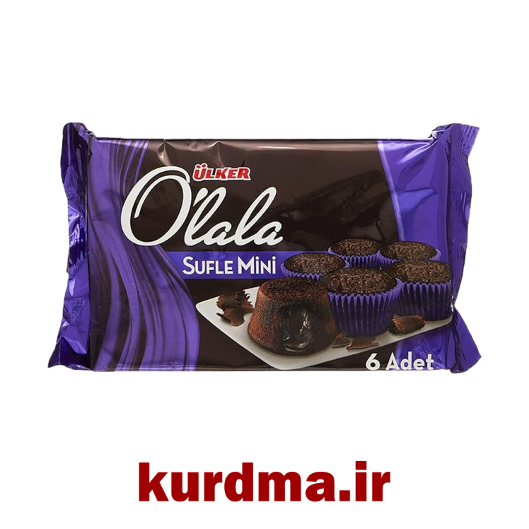 کیک سوفله شکلاتی کوچک 6 عددی Ülker ( عمده و خرده ) 