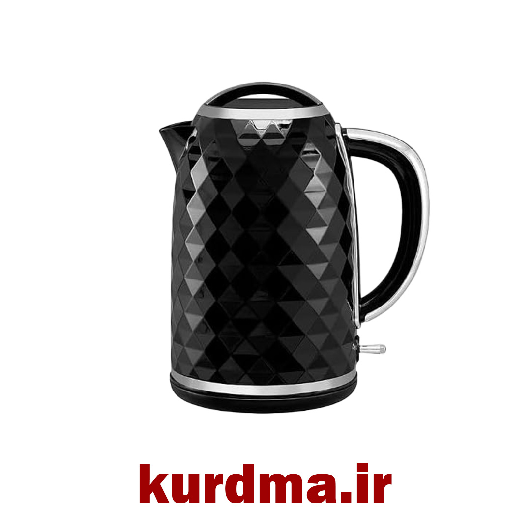  کتری مشکی جدید طرح الماس مدل YASAHNG 