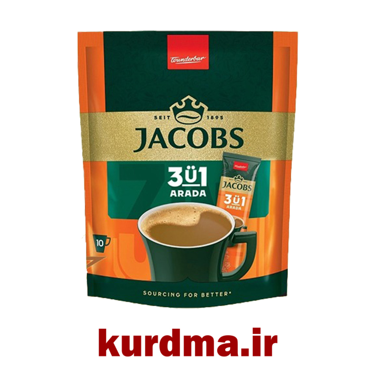 قهوه فوری Jacobs 3-in-1 (عمده و خرده)