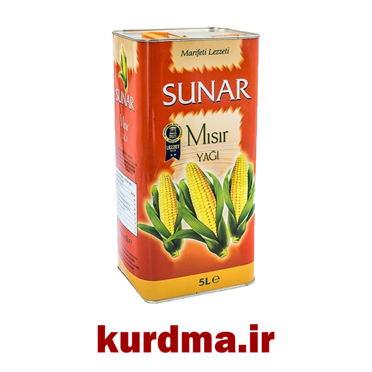 روغن ذرت 5 لیتری سونار SUNAR