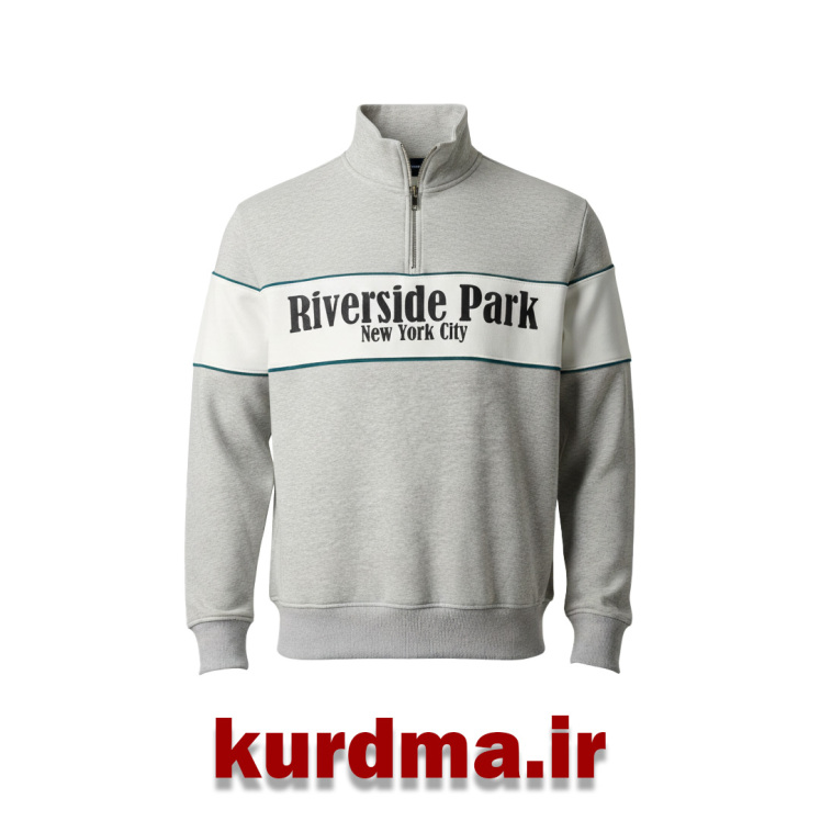 سویشرت نیمه زیپ Riverside اورجینال