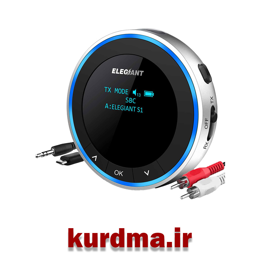 گیرنده و فرستنده بلوتوث ELEGIANT BTI-077 اورجینال