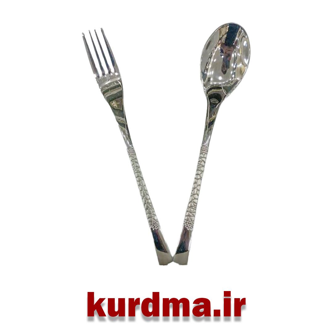  قاشق چنگال 24 پارچه اورجینال یونیک سنگی مات 