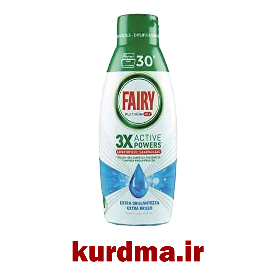  ژل ماشین ظرفشویی فیری Fairy با رایحه اقیانوس 