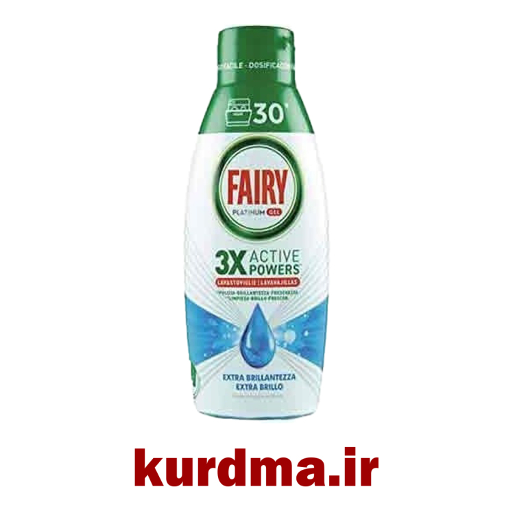 ژل ماشین ظرفشویی فیری Fairy با رایحه اقیانوس