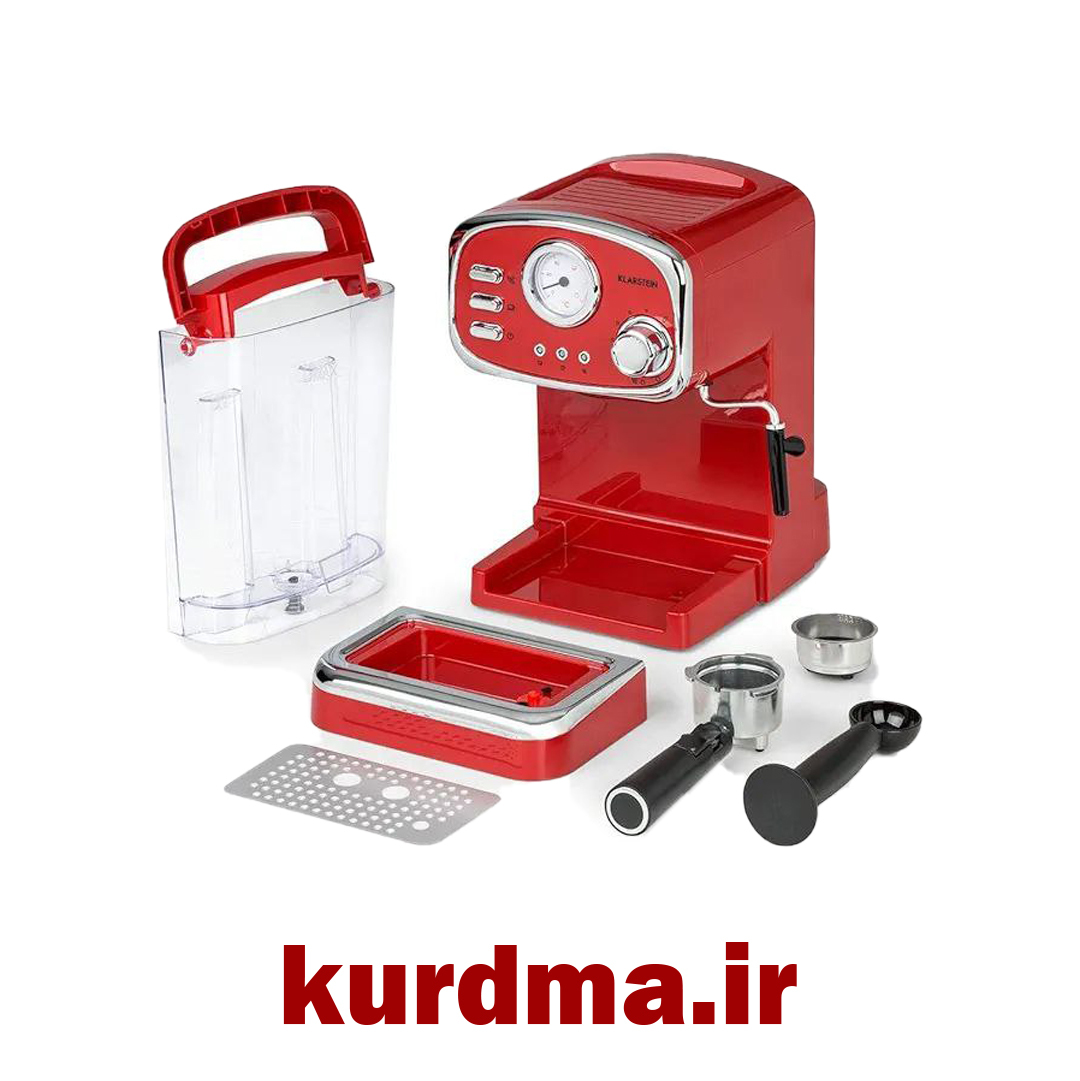  اسپرسو ساز کلارشتاین آلمان Klarstein Espressionata 19,5 cm 
