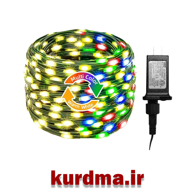 ریسه چراغ های رشته ای مناسب فضای باز 100متری ollny