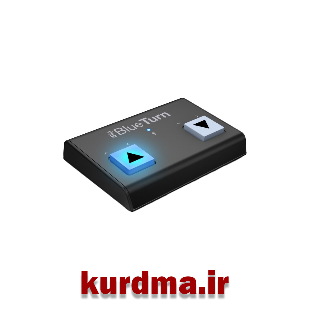  پدال سوئیچ کنترلر بی سیم iK Multimedia iRig BlueTurn 