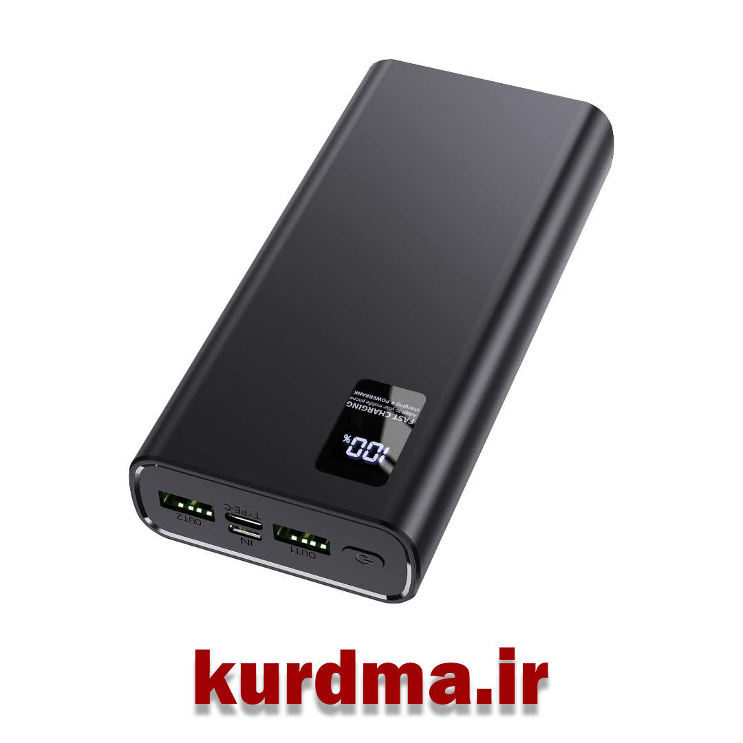  پاوربانک اچ‌گانوس ۲۴۰۰۰ میلی‌آمپر ساعت HGANUS اورجینال 