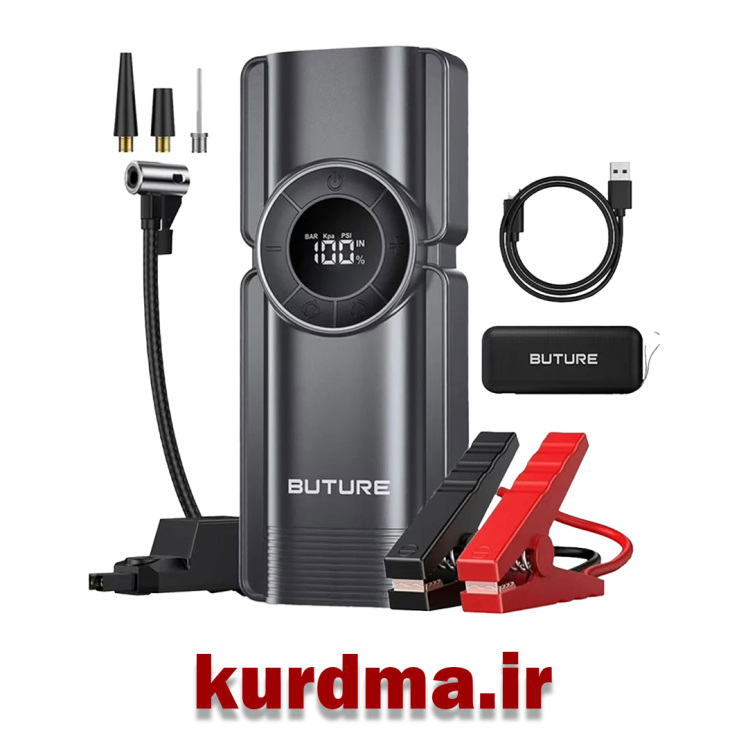 جامپ استارتر همراه با کمپرسور هوا مدل BUTURE BETA01
