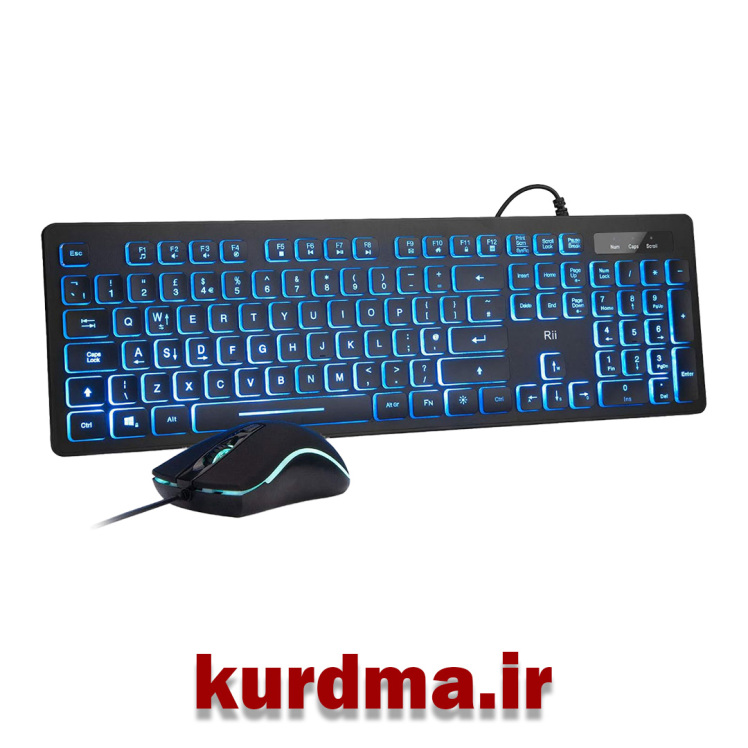 ست کیبورد و ماوس سیمی Rii RK105