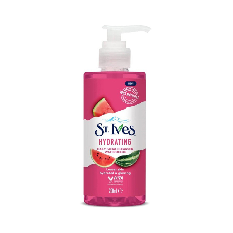 ژل شستشو صورت اس تی ایوز St. Ives مدل Hydrating Daily Facial Cleanser Watermelon