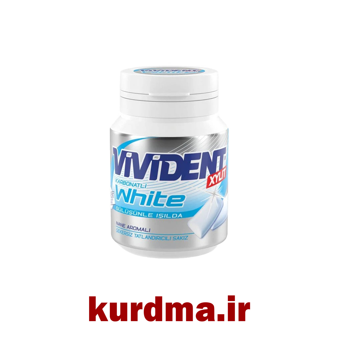  آدامس نعنایی بدون قند VIVIDENT XYLIT White (عمده و خرده) 