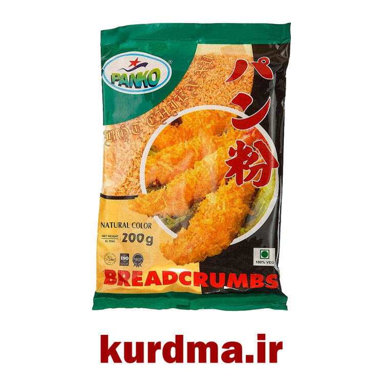 پودر سوخاری ۱۰۰٪ گیاهی رنگ طبیعی PANKO