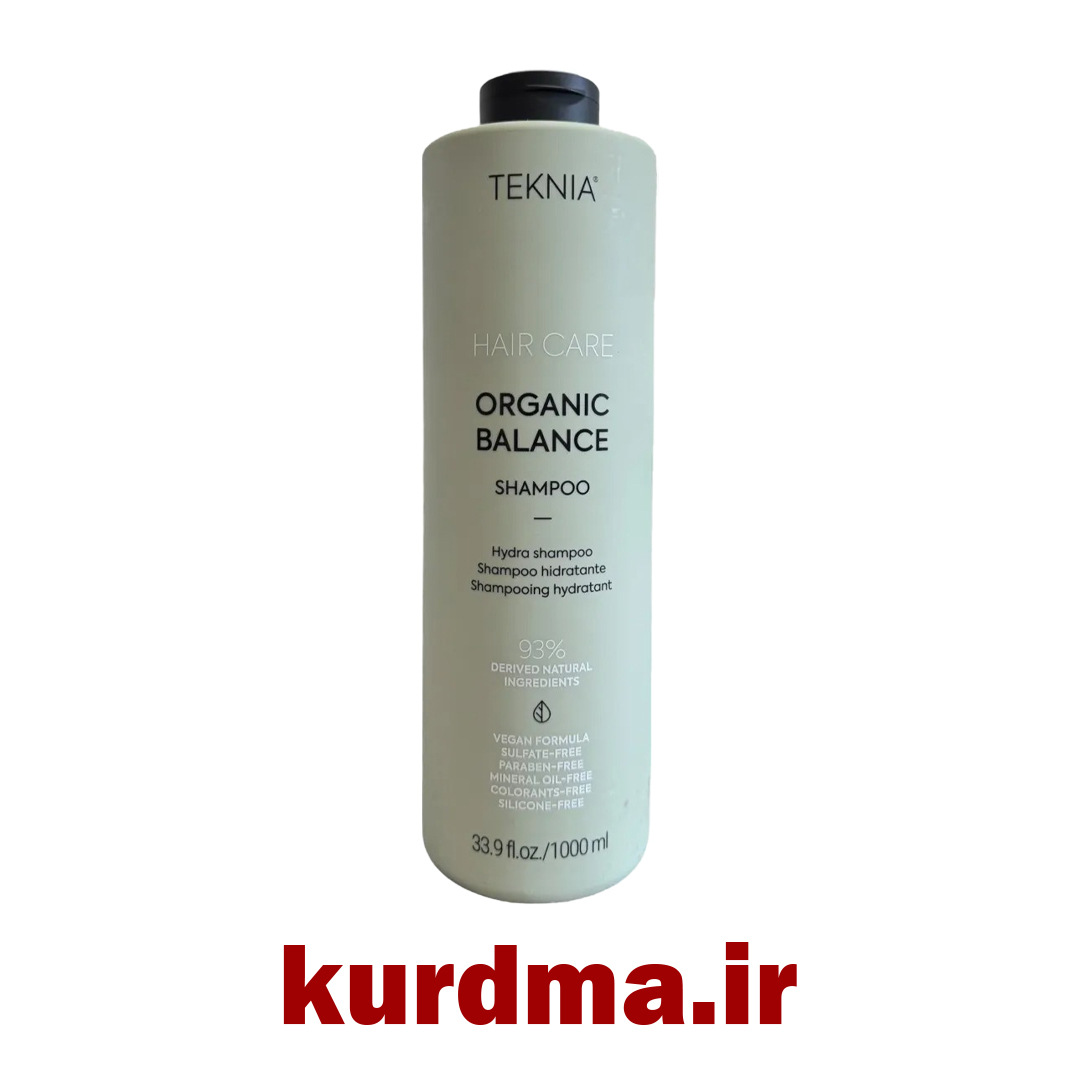  شامپو آبرسان و متعادل‌کننده مو 93٪ مشتق‌شده از منابع طبیعی TEKNIA 