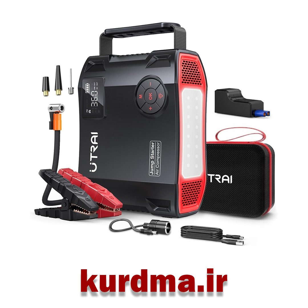 جامپ استارتر همراه با کمپرسور هوا مدلUTRAI JS-5