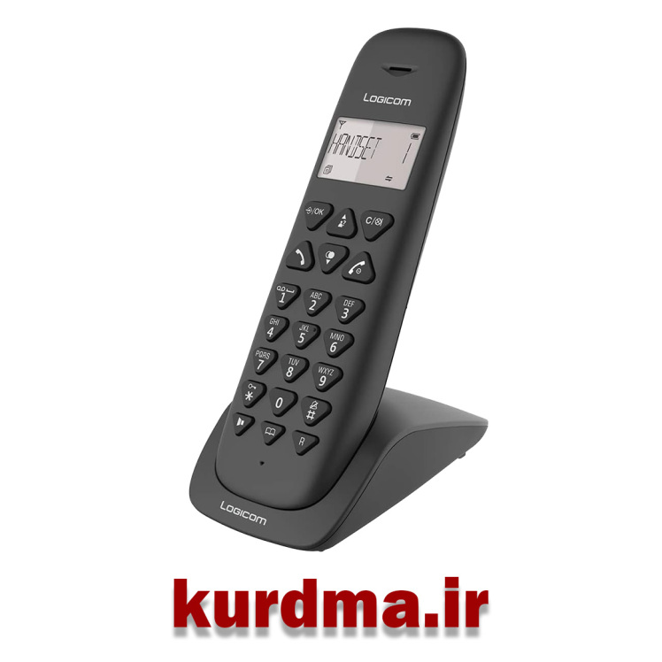 تلفن بی سیم LOGICOM Vega 150 Solo مشکی اورجینال