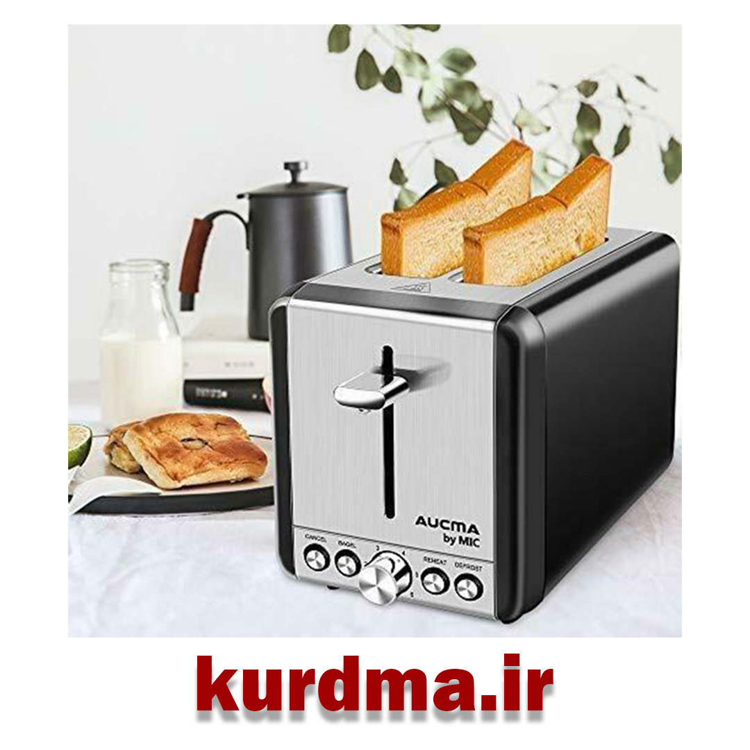  توستر تمام استیل نقره ای اوکما AUCMA KST030AG اورجینال 