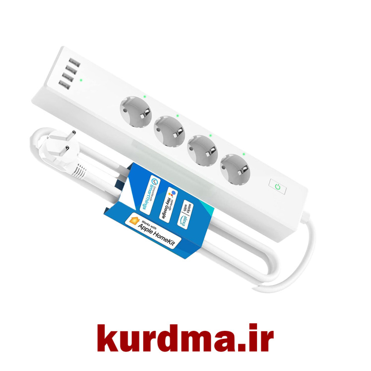 چندراهی و محافظ برق وای فای دار هوشمند مروس Meross MSS425F