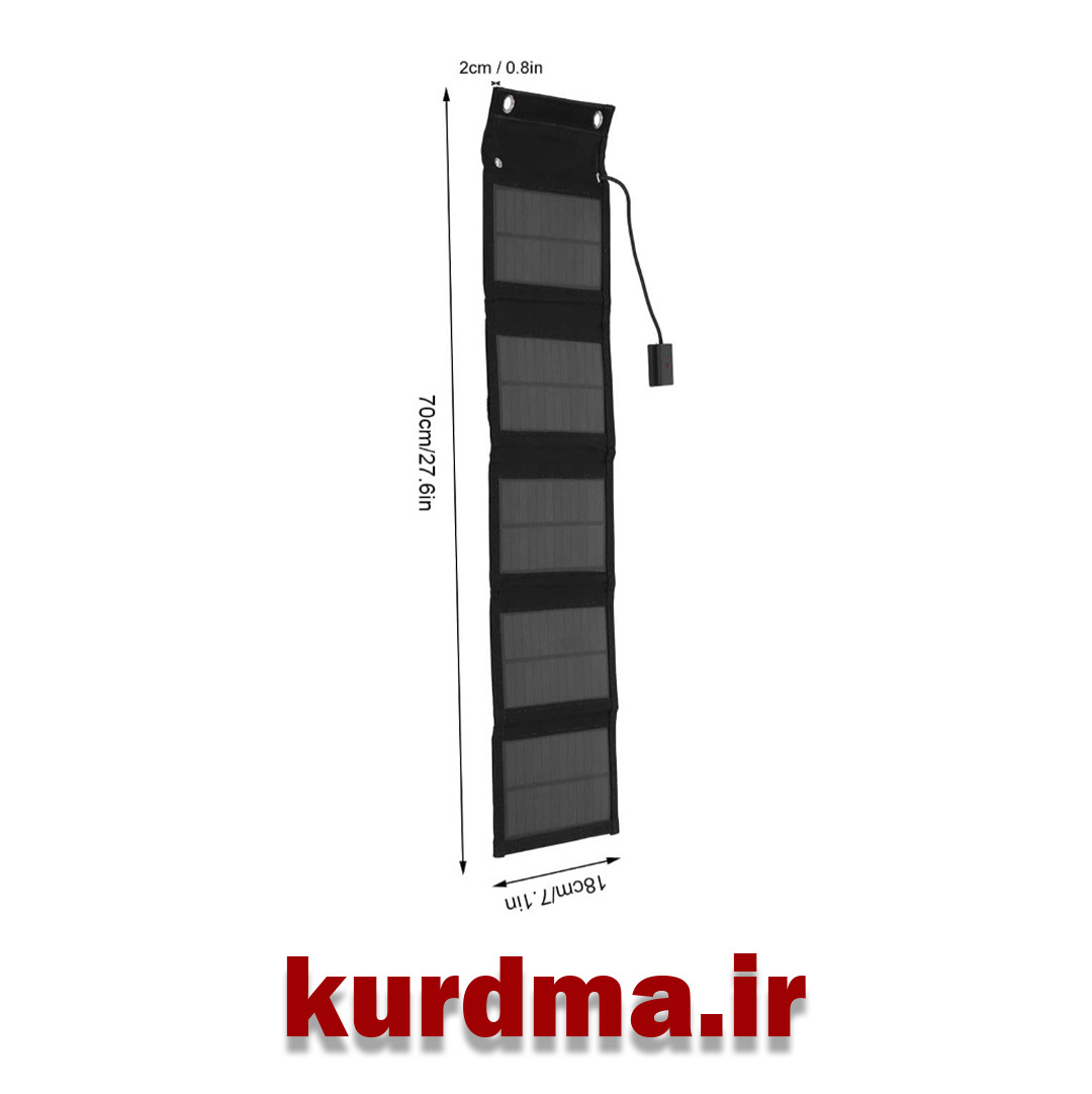  پاوربانک پنل‌ ۲۰ واتی خورشیدی تاشو گوگزیوم Gugxiom CANVAS اورجینال 