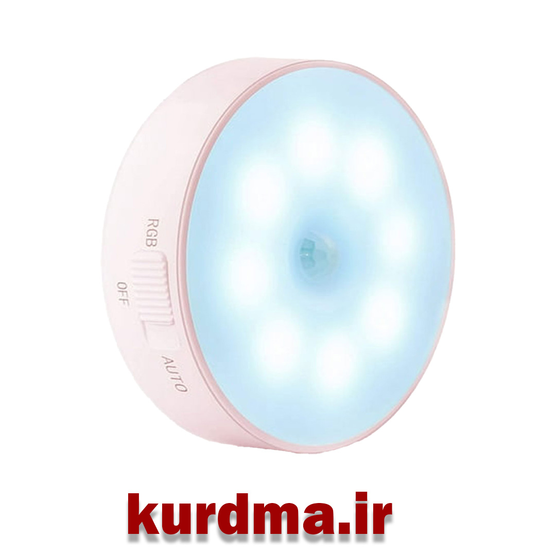 چراغ شب RGB با سنسور حرکت روهیدا Ruiheda