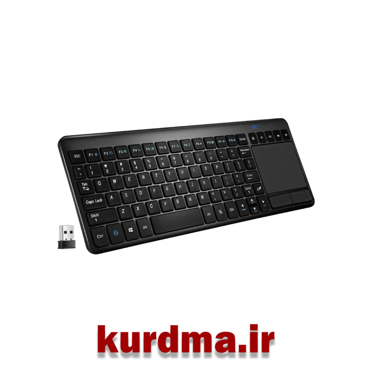 کیبورد (صفحه کلید) بهمراه ترک پد بی سیم VicTsing PC126B