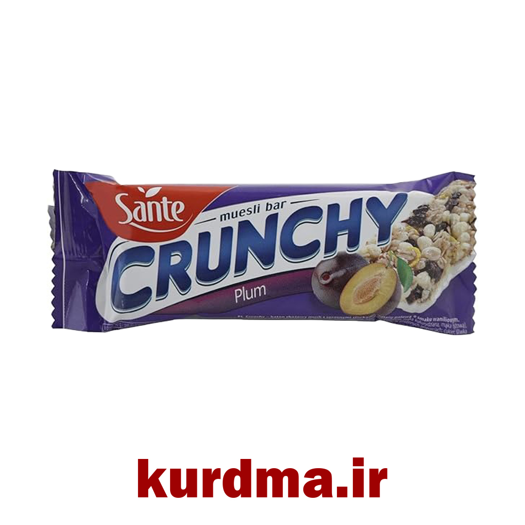  موسلی بار با طعم آلو سانته Sante 