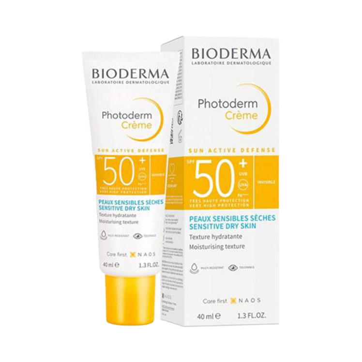 کرم ضد آفتاب بایودرما مدل BIODERMA PHOTODERM SPF50 بی رنگ 