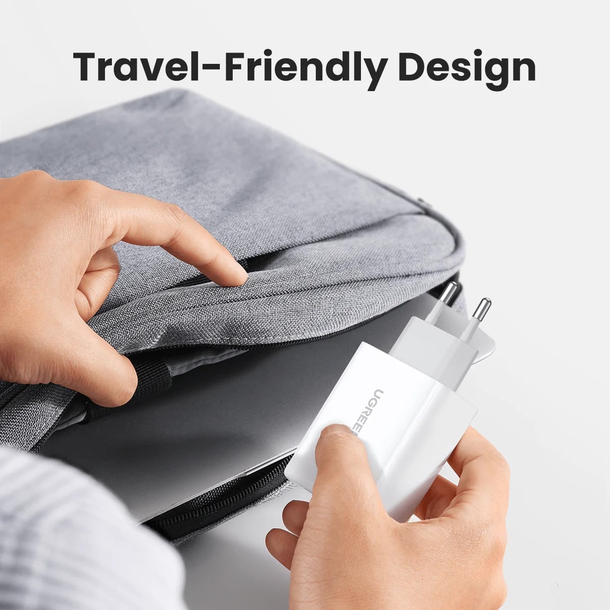 شارژر 2پورت سریع یوگرین UGREEN CD243 Nexode 40W Charger