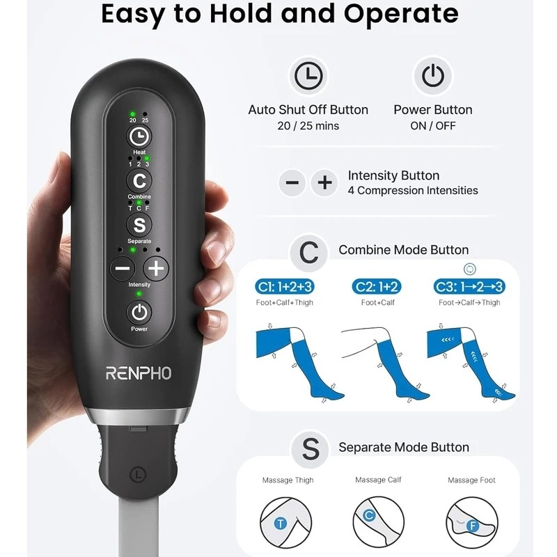  ماساژور پا حرارتی رنفو Renpho RP-ALM079 