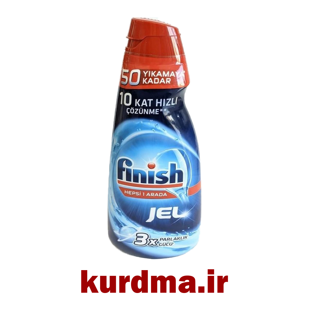  ژل ماشین ظرفشویی فینیش مدل ۳x Parlaklik Gucu 