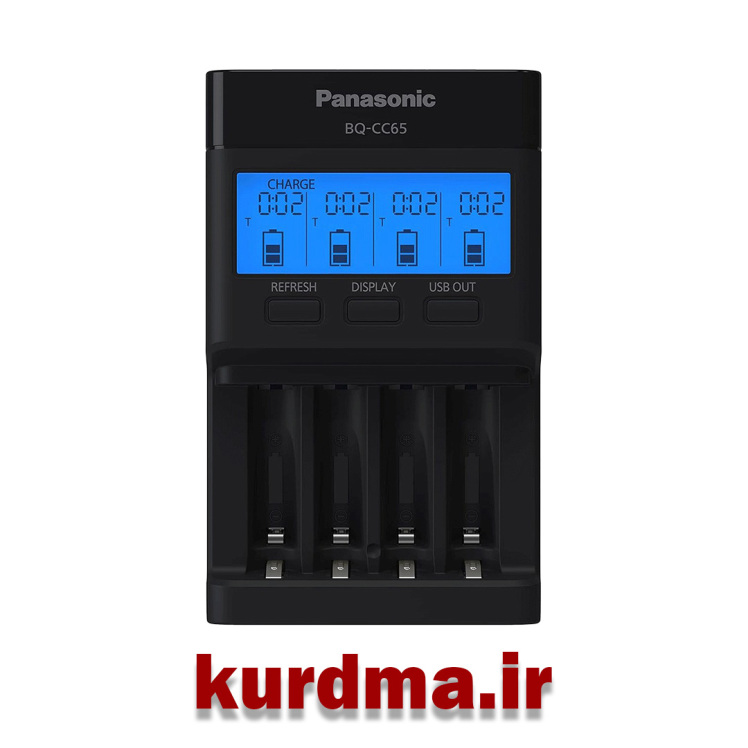 شارژر باتری حرفه ای پاناسونیکEneloop PRO Panasonic BQ-CC65 اورجینال
