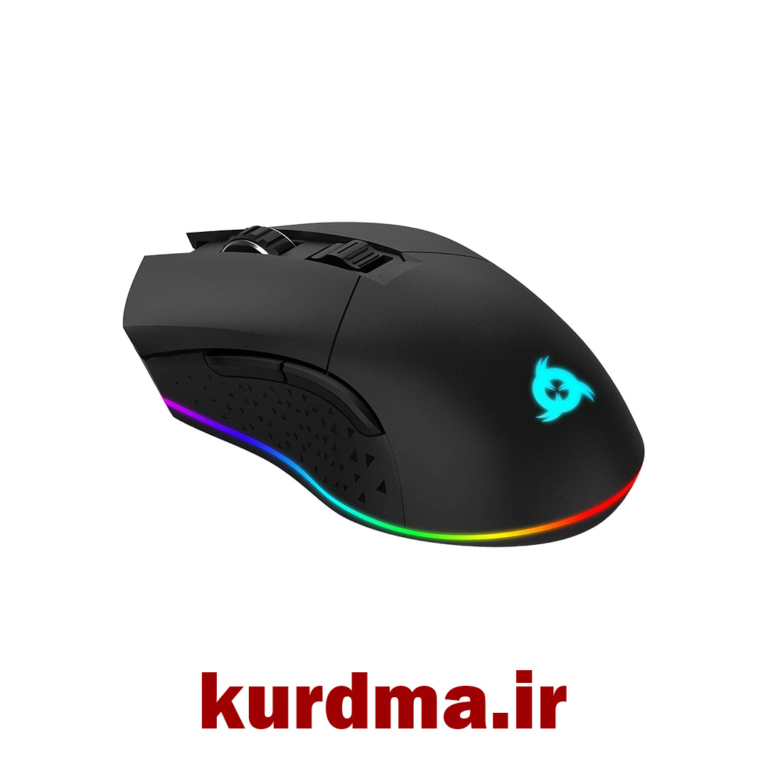  ماوس بازی بی‌سیم قابل شارژ سنسور با دقت بالا Klim Blaze RGB 