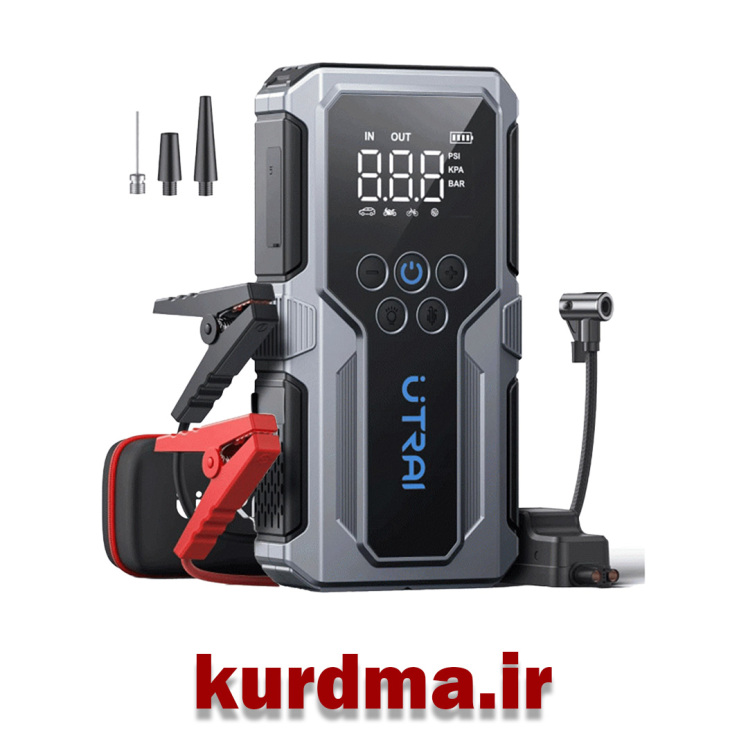 جامپ استارتر همراه با کمپرسور هوا مدلUTRAI JS-9