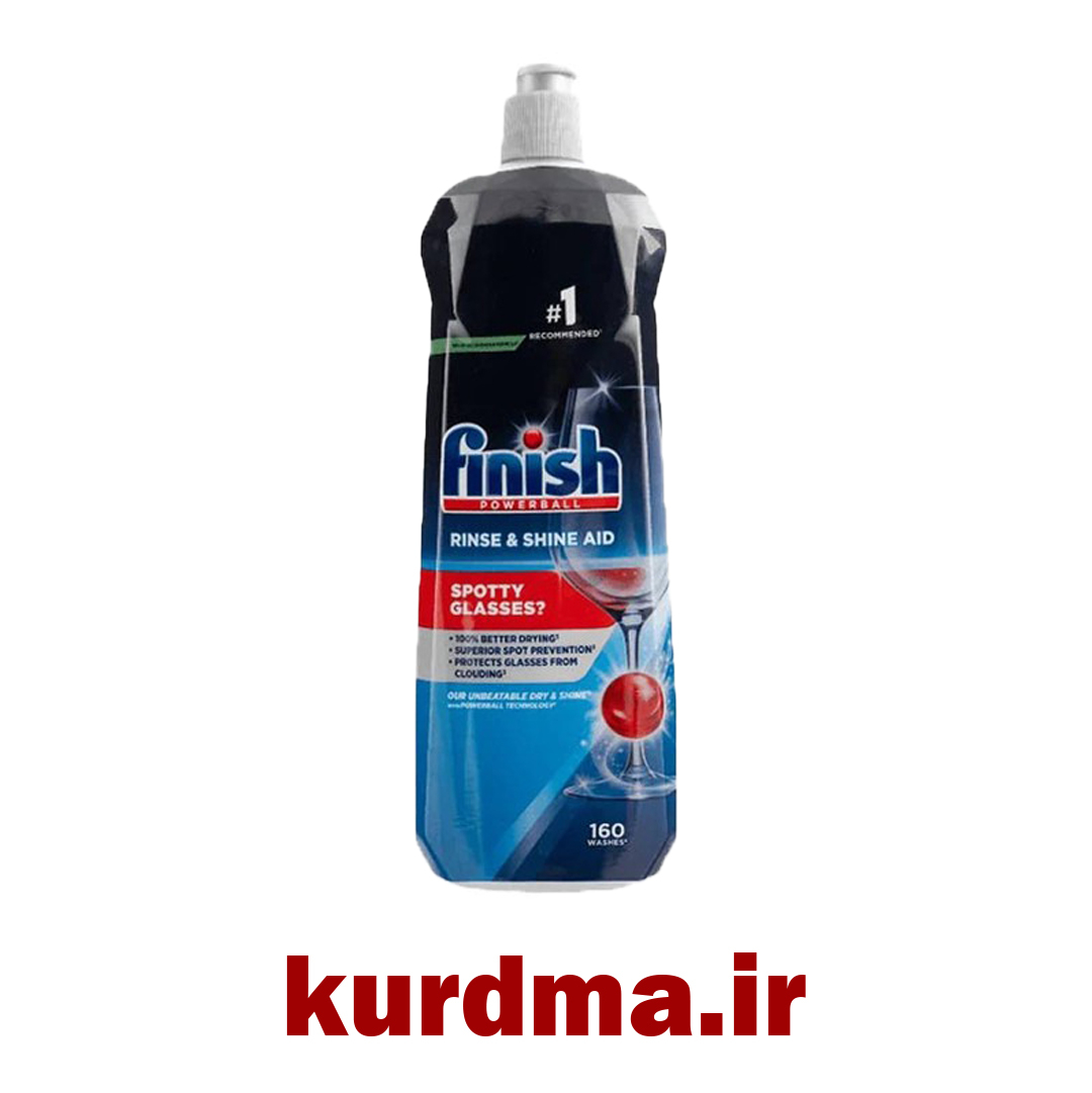  مایع جلا دهنده ظروف فینیش Finish Rinse And Shine Aid رایحه کلاسیک 