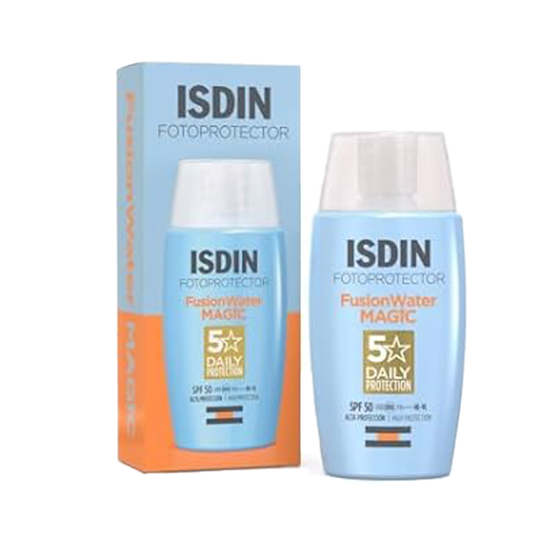  ضد آفتاب بی رنگ ایزدین ISDIN مدل Fusion Water MAGIC 
