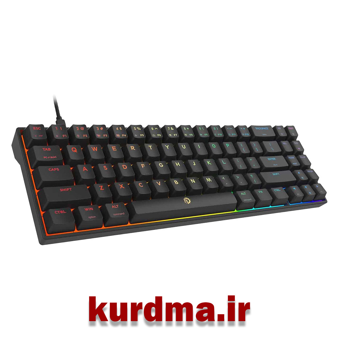 کیبورد مکانیکی گیمینگ DREVO Calibur V2 TE RGB اورجینال