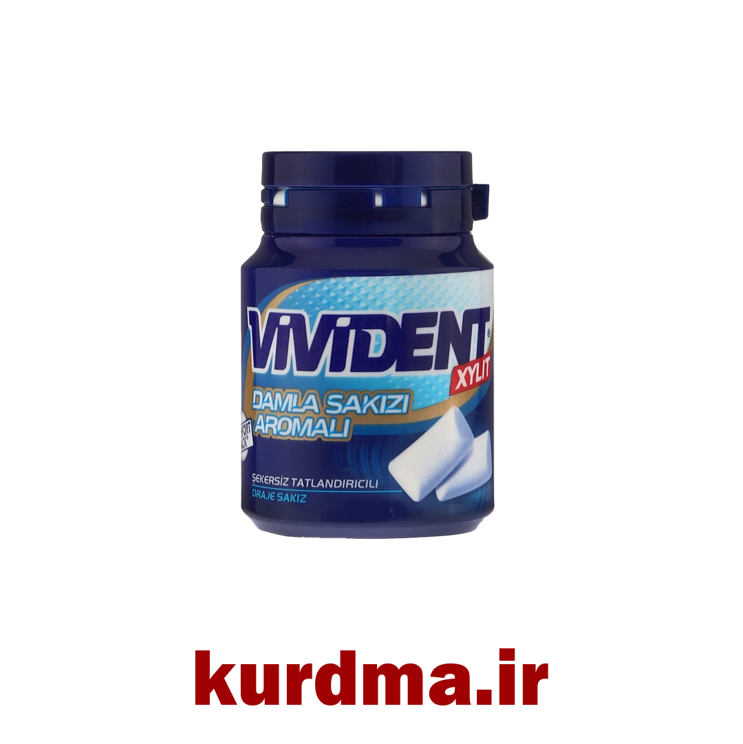  آدامس دراژه‌ای Damla Sakızı بدون قند VIVIDENT (عمده و خرده) 