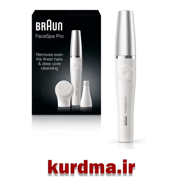اپیلاتور و برس شستشو صورت براون مدلBraun Facespa Pro 910