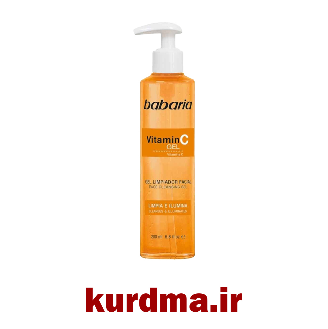  ژل شست‌وشوی پاک کننده و روشن کننده صورت باباریا Babaria 